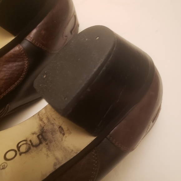 Dingo Western Style Black brown Leather ankle‎ Booties - Picture 6 of 12